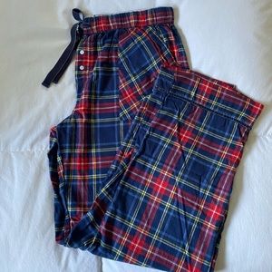 Women’s Aerie Flannel Pajama Pants - Size Large Long
